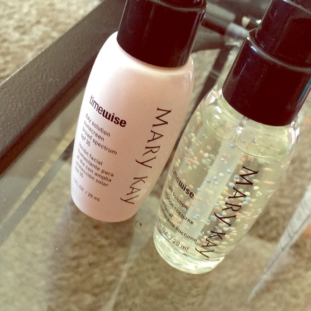 Day and Night facial lotion.